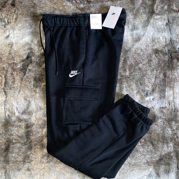 Nike Pants & Jumpsuits Nike Sportswear Mid Rise Cargo Pockets Soft